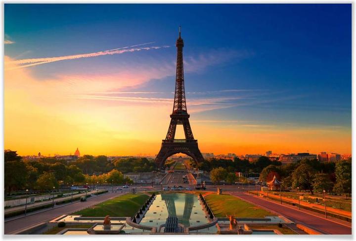 Immagine prodotto Trenddeko Torre Eiffel al tramonto (90 x 60 cm)