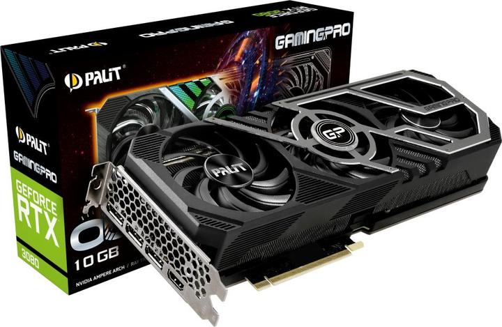 Actual product image Palit GeForce RTX 3080 GamingPro OC (10 GB)