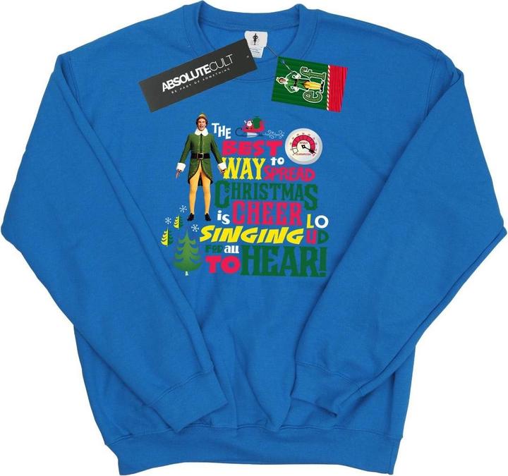 Immagine prodotto Elf Christmas Cheer Felpa Uomo (L)