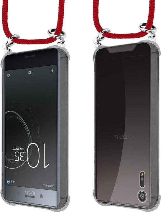 Produktbild Cadorabo TPU Handy Kette SILBER Cover