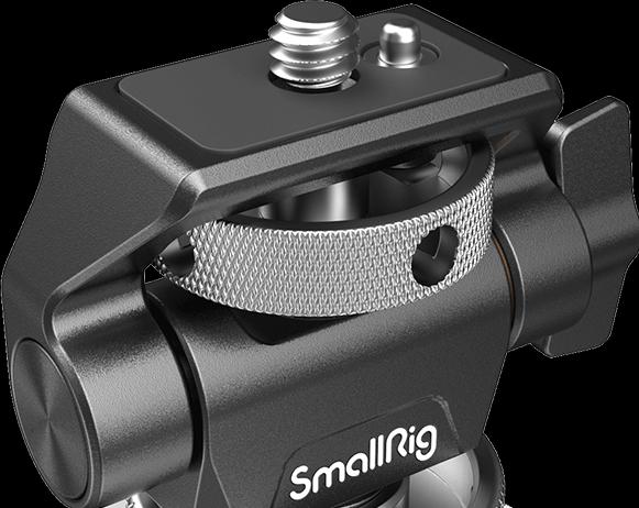 Image du produit SmallRig Support de moniteur pivotant et inclinable avec fixation par griffe froide (Accessoires pour moniteurs)