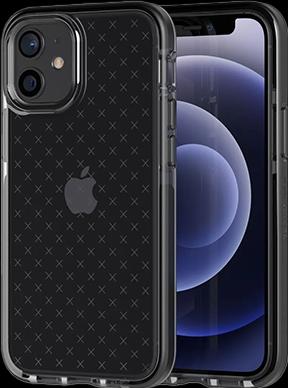 Produktbild tech21 Evo Check Case for iPhone 12/12 Pro - Black (Realme 12 Pro+, Apple iPhone 12)