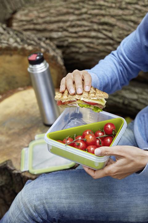 Image du produit Tefal K31005 lunch box Boîte à lunch 1 L Vert, Transparent