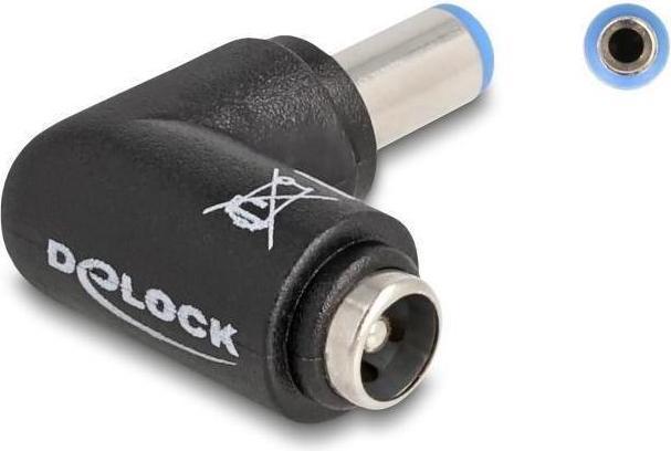 Delock DC Adapter 5,5 x 2,1 mm Stecker zu 5,5 x 2,1 mm Buchs