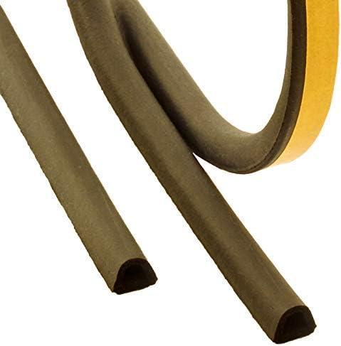Image du produit Stomil Sanok 1m D 9mm x 7,5mm noir Joint de fenêtre Joint de porte EPDM