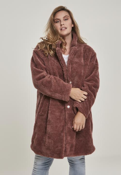 Immagine prodotto Urban Classics Cappotto Sherpa oversize da donna (S)