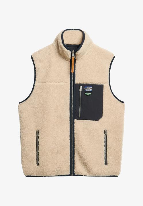 Superdry Vintage Retro Fleeceweste
