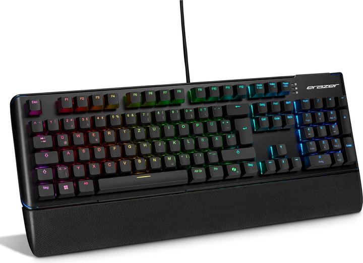 Actual product image Erazer Supporter X20 gaming keyboard (CH, Cable)