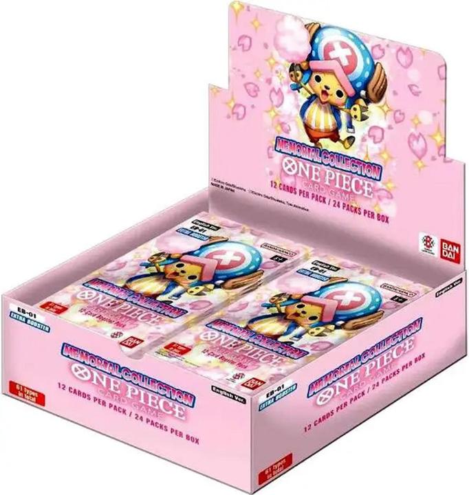 Produktbild One Piece Memorial Collection EB-01 Extra Booster Display - Card Game - EN (Englisch, Booster Display)