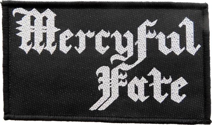 Produktbild Mercyful Fate Standardgrösse Patch Polyester Logo (1 x)