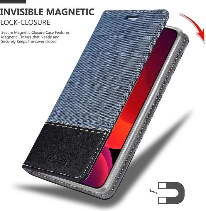 Image du produit Cadorabo Couverture look jeans Book (Apple iPhone 12 Pro Max)