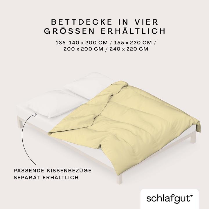 Immagine prodotto schlafgut Woven Satin (Copripiumino, 155 x 220 cm)