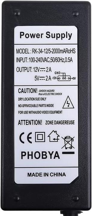 Produktbild Phobya Externes Netzteil 230V auf 4Pin Molex