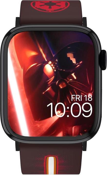 Image du produit Moby Fox Bracelet Smartwatch Star Wars Darth Vader Lightsaber 22 mm (22 mm, Silicone, Acier inoxydable)