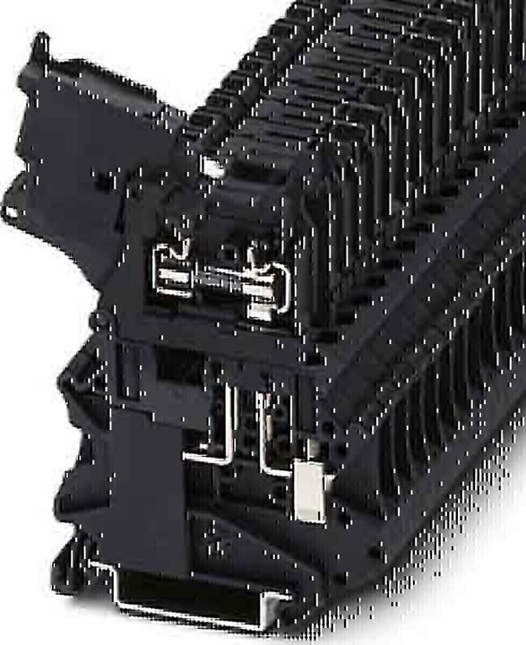 Actual product image Phoenix Contact Din rail fused connector,UT4,5x20mm