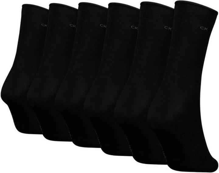 Actual product image Calvin Klein Ck Men's Sock Casual Flat Knit Cotton Carter 6p Ecom (pack of 6, 39 - 42)