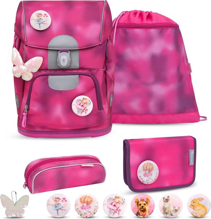 Belmil MOTION Schulrucksack-Set Shiny (19 l)