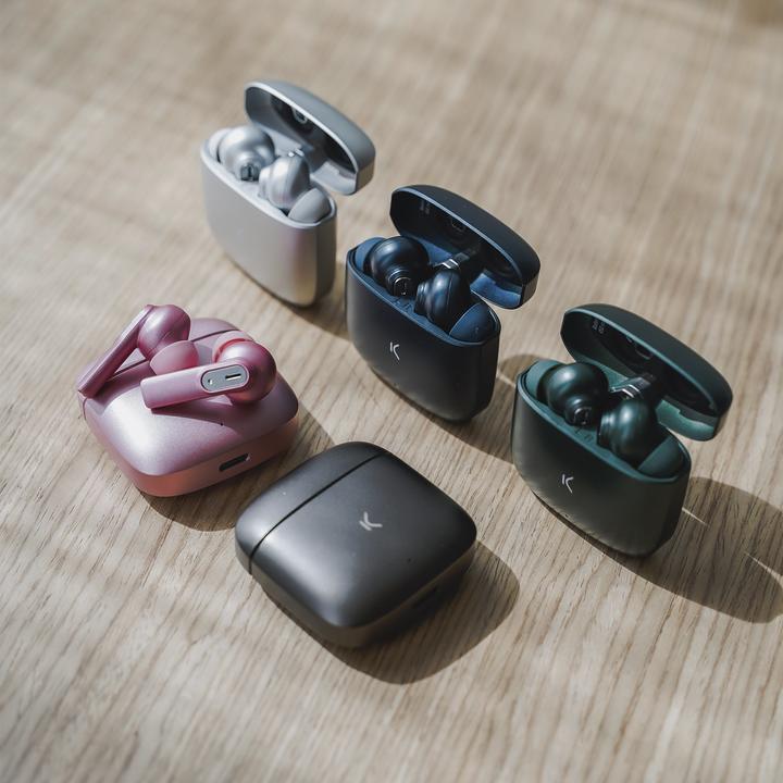 Produktbild KSIX Spark Earphones Military Green (7 h, Kabellos)