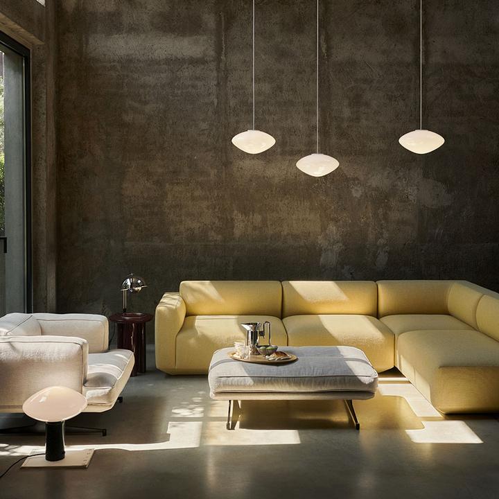 Actual product image &Tradition Mist pendant light AP15 Matt White (G9)