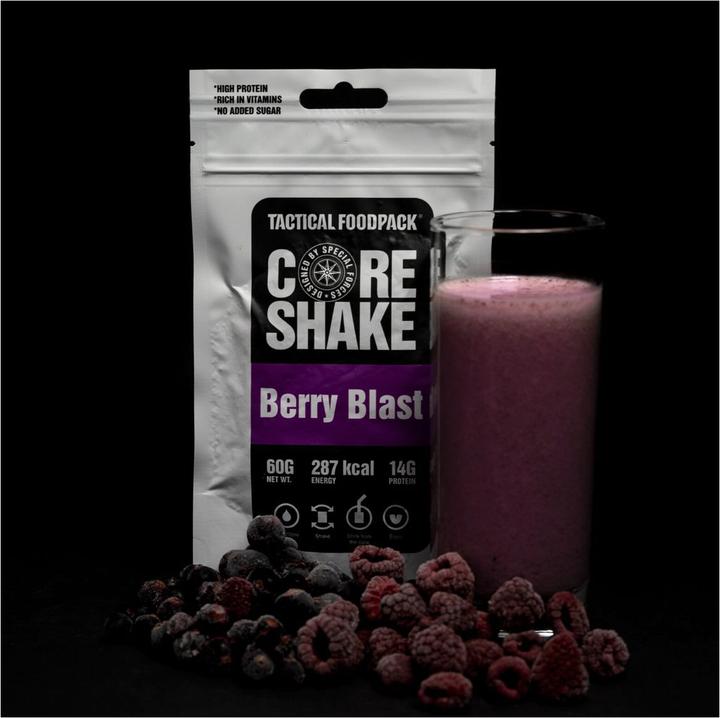 Actual product image Tactical Foodpack Core Shake Berry Blast (60 g)