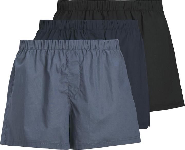Jack & Jones Jacmilano Woven Boxers 3 Pack Noos (M, 3er Pack)