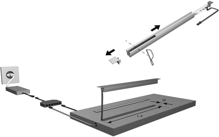 Actual product image Halemeier LED recessed luminaires FineLite 12 V (40 lm)