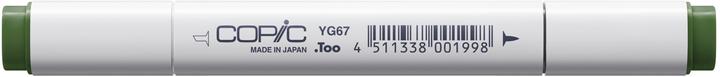 Actual product image Copic Graphic marker Classic type YG - 67 (YG67 - Moss, 1 x)