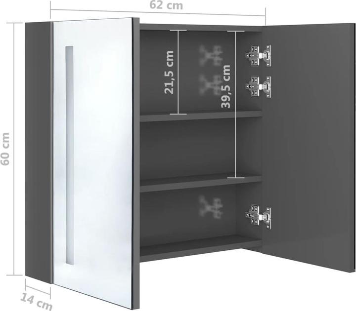 Immagine prodotto VidaXL Sigurd (62 x 14 x 60 cm)