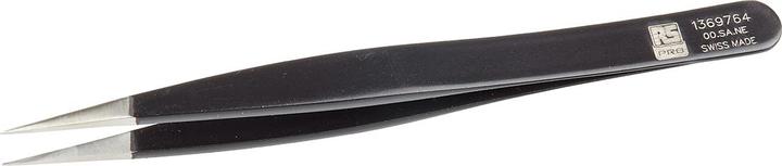 Actual product image Rs Pro ESD epoxy coated tweezers straight 120mm
