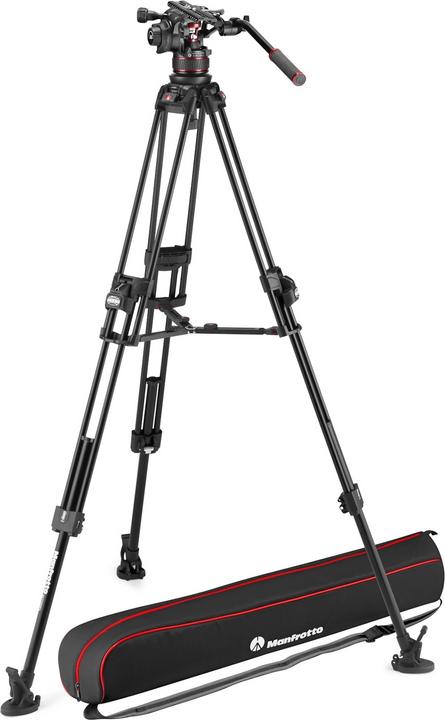 Manfrotto 612 & Alu Fast Twin MS (Metall)