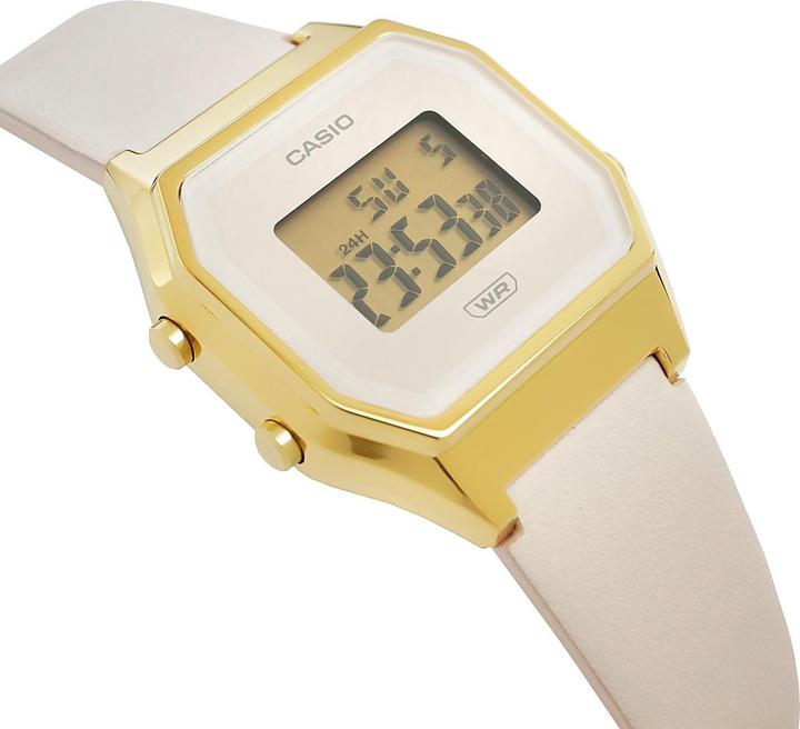 Actual product image Casio LA680WEGL-4EF Vintage Mini Ladies 29mm (Digital watch, 28 mm)
