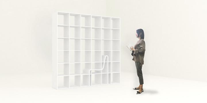 Actual product image Alias Bookchair (200 x 40 x 200 cm)
