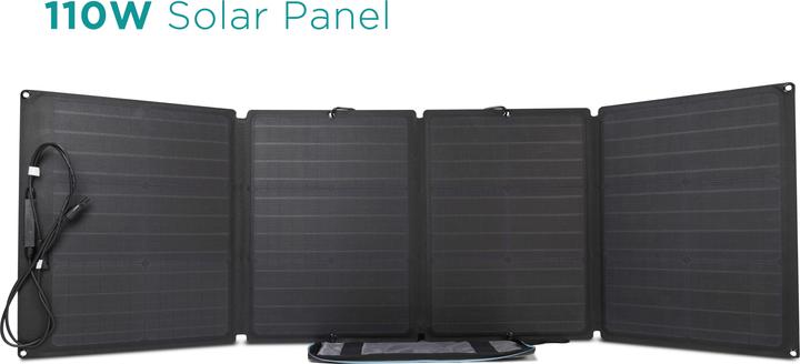 Productafbeelding EcoFlow 110W opvouwbaar zonnepaneel (110 W, 4 kg)