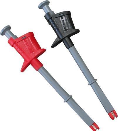 Image du produit Elma Instruments Flesibel gribeklo rød1000V/6AIEC 61010-1 KAT II 1000Vfor 4 mm bananstik