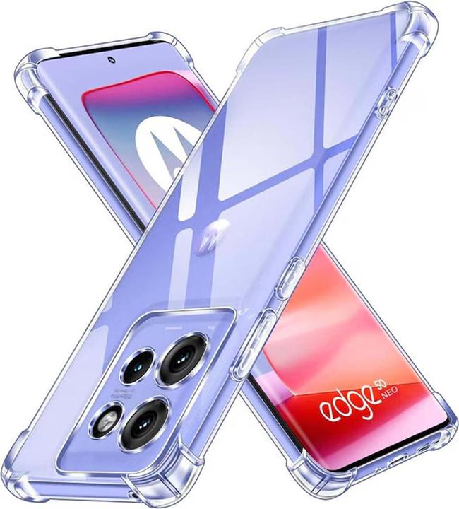 Actual product image Techsuit Shockproof Clear Silicone (Motorola Edge 50 Neo, Motorola ThinkPhone 25)