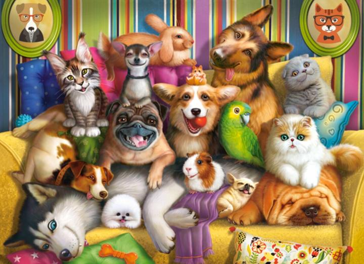 Image du produit Castorland Puzzle Animaux ludiques 70 pièces (70 pièces)