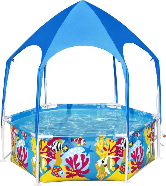Bestway Pool mit Sonnenschutzdach
