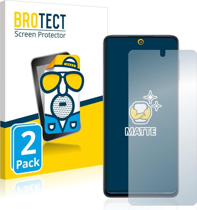 Produktbild BROTECT Entspiegelungs-Schutzfolie Displayschutz Matt (2 Stück, Samsung Galaxy M52 5G)
