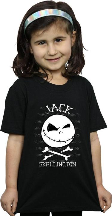 Image du produit Disney - T-shirt NIGHTMARE BEFORE CHRISTMAS JACK FACE - Fille (152, 158)