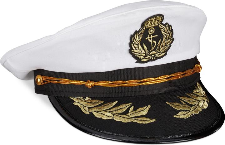 Actual product image Relaxdays Captain Hat, One Size