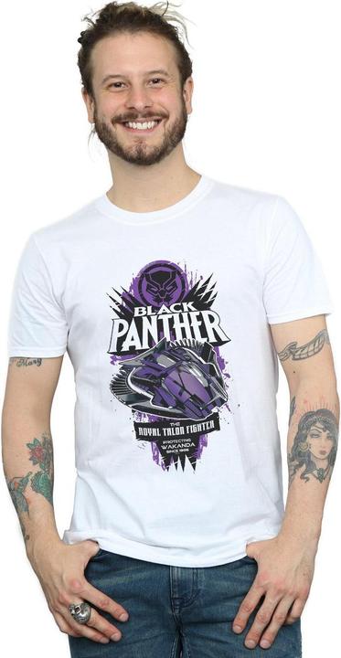 Image du produit - T-shirt BLACK PANTHER TALON FIGHTER BADGE - Homme (4XL)