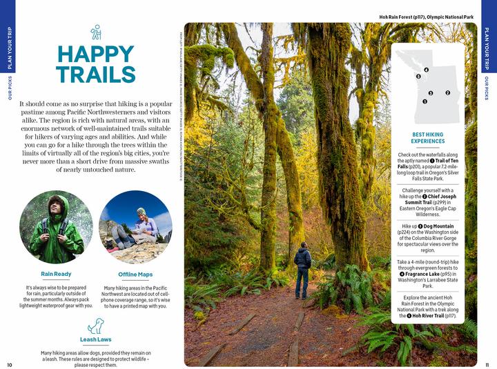 Produktbild Washington, Oregon & the Pacific Northwest (Englisch, Bianca Bujan, Margot Bigg, Leslie Hsu Oh, Leviton Alex, Brandon Fralic, Lonely Planet, Michael Kohn, Amy Sung, Britany Robinson, 2024)