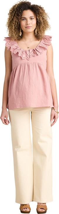 Immagine prodotto Envie de Fraise Musselinbluse mit Lochstickereien für Schwangerschaft und Stillzeit (38)