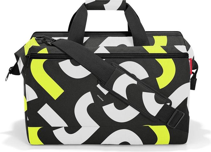 Actual product image reisenthel Allrounder L Pocket Bold Signature Yellow - Versatile doctor's bag for travel, work and (Case)