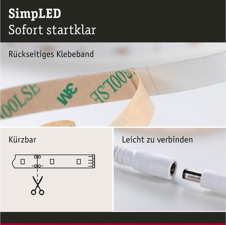 Actual product image Paulmann SimpLED (RGB, 1000 cm, Indoor)