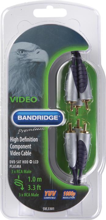 Produktbild Bandridge Component Video Kabel (1 m)