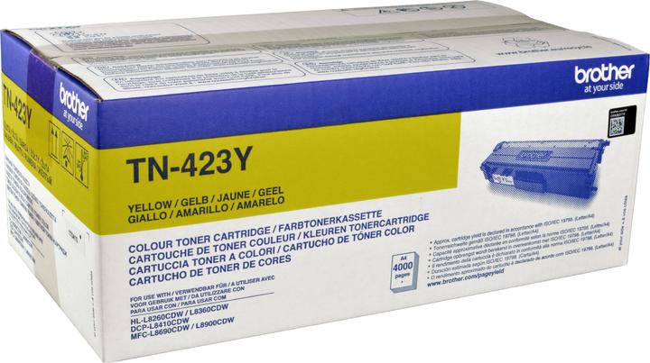 Actual product image Brother Tn-423y (Y)