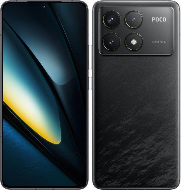 Productafbeelding Xiaomi Poco F6 Pro 256GB Zwart (256 GB, Black, 262.60", Dubbele SIM, 50 Mpx, 5G)