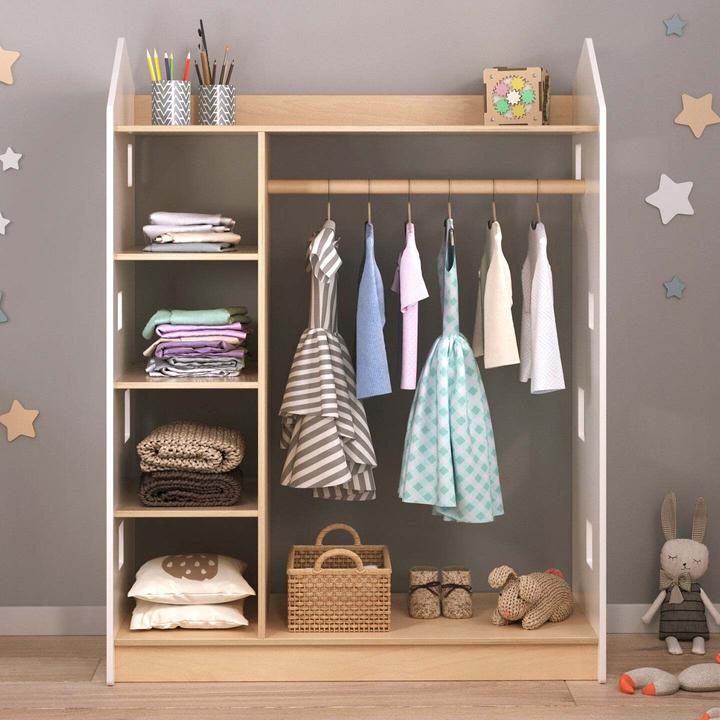 Produktbild Montessori Kinderkleiderschrank by Busy Kids (41 cm)