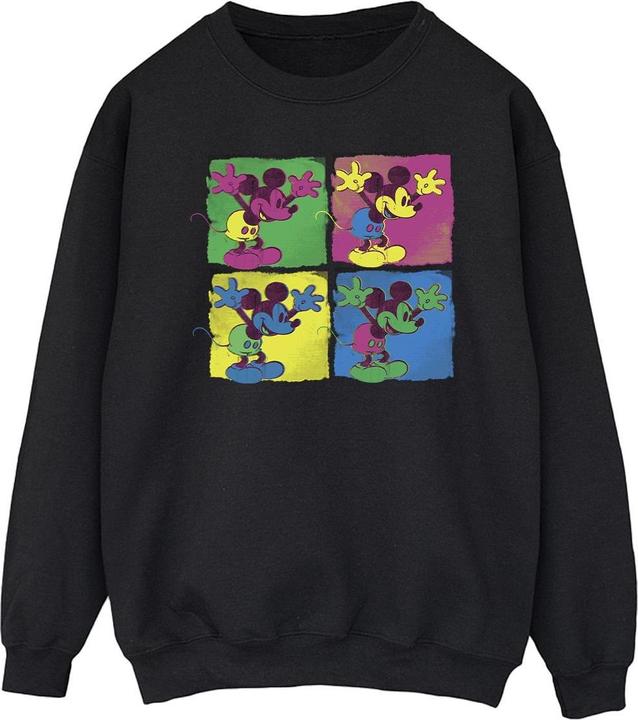 Actual product image Disney Mens Mickey Mouse Pop Art Sweatshirt (M)